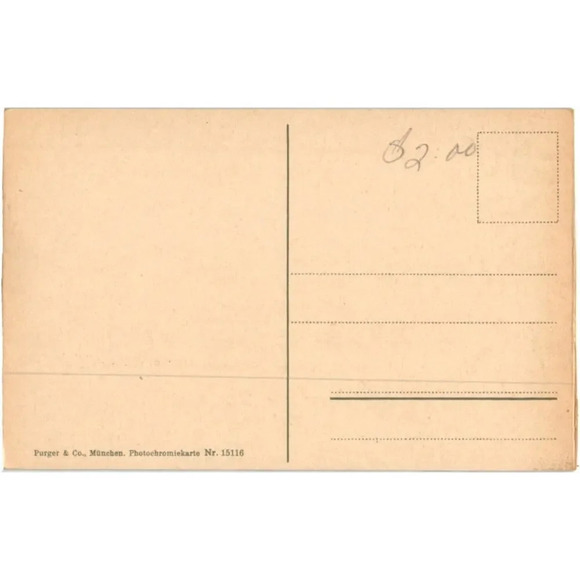 Gibraltar the Harbour Entrance to the Port Gibraltar Postcard - Picture 2 of 2